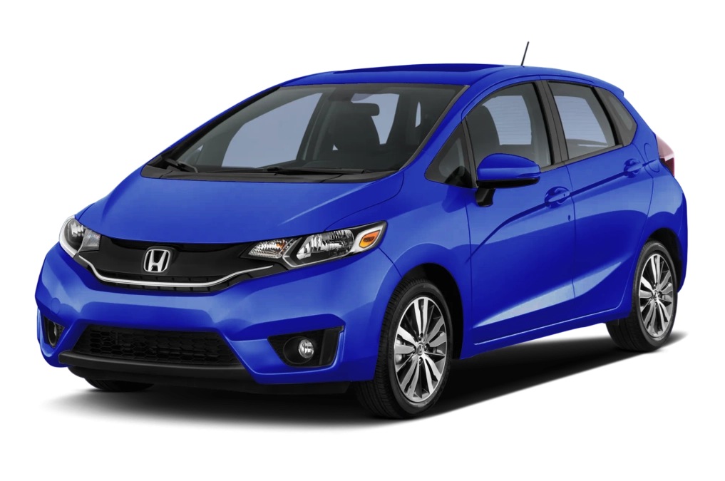 Blue Honda Fit, Swift Auto Rentals Grand Cayman